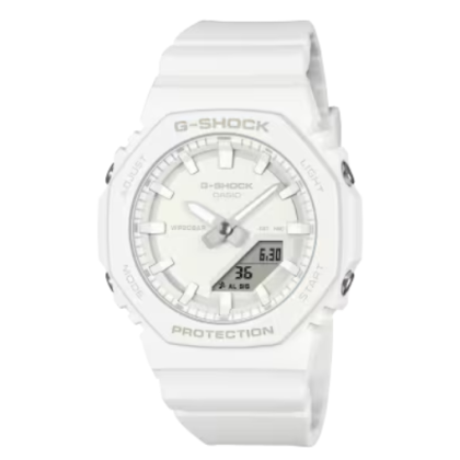 Casio G-Shock Mini Series GMA-P2100-7ADR White Strap Women Sport Watch Casio G-Shock Mini Series GMA-P2100-7ADR White Strap Women Sport Watch
